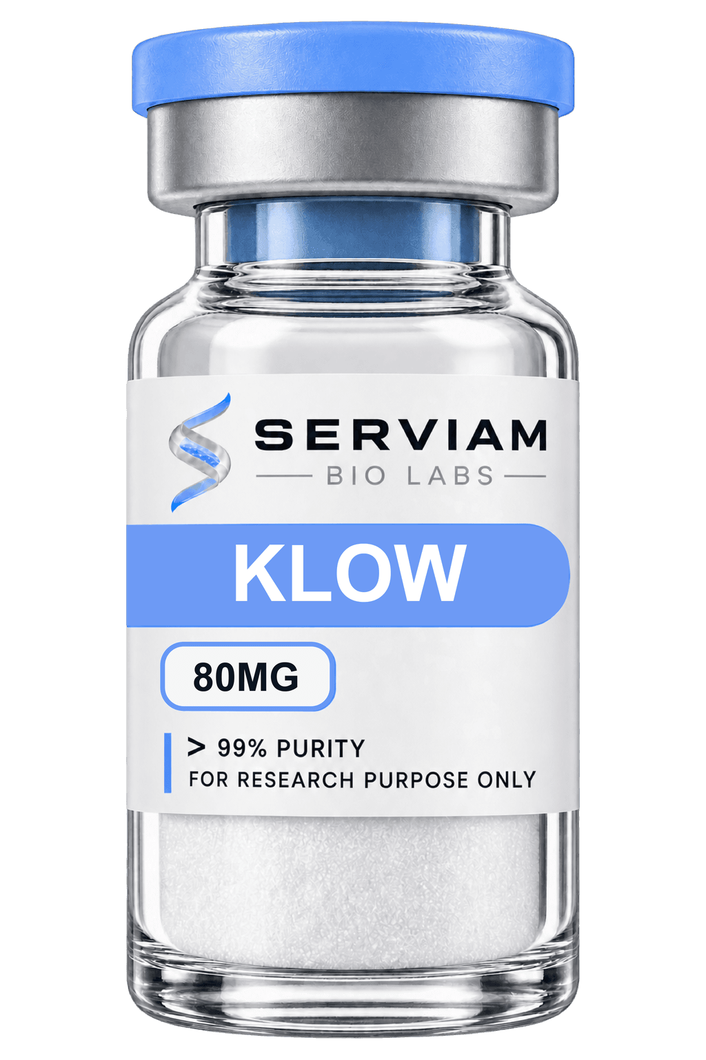 SERVIAM KLOW, 80 milligram vial, 99.76%